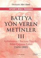 Batıya Yön Veren Metinler 3 Alfa Yayınları