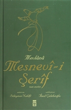 Mevlana Mesnevi-i erif Tam Metin (2. Hamur) Tima Yaynlar - Dini Kitaplar