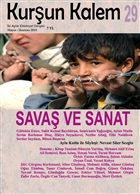 Kurun Kalem ki Aylk Edebiyat Dergisi Say: 29 Mays - Haziran 2014 Kurun Kalem Edebiyat Dergisi