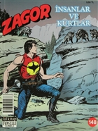 Zagor Say: 148 nsanlar ve Kurtlar Lal Kitap
