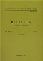 Belleten Say: 282 Cilt: 78 Trk Tarih Kurumu Yaynlar
