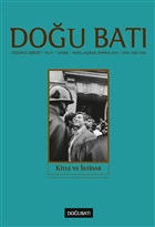 Dou Bat Dnce Dergisi Yl:17 Say: 69 - Kitle ve ktidar Dou Bat Dergileri