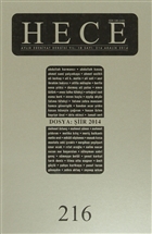 Hece Aylk Edebiyat Dergisi Say: 216 - Aralk 2014 Hece Dergisi