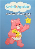 Sevimli Ayıcıklar - 1 : Çıkartmalı Boyama Kitabı Renkli Lal Kitap