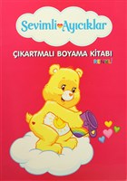 Sevimli Ayıcıklar - 5 : Çıkartmalı Boyama Kitabı Renkli Lal Kitap