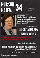 Kurun Kalem ki Aylk Edebiyat Dergisi Say: 34 Mart - Nisan 2015 Kurun Kalem Edebiyat Dergisi