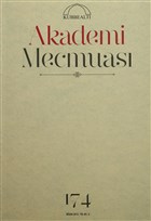 Akademi Mecmuas Say : 174 Nisan 2015 Yazarn Kendi Yayn