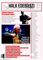 Halk Edebiyat Dergisi Say : 5 / Mart-Nisan 2015 Halk Edebiyat Dergisi