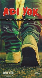 Ad Yok Genlik Edebiyat Dergisi Say: 73 Carpe Diem Kitaplar - Dergiler