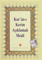 Kur`an- Kerim Aklamal Meali Trkiye Diyanet Vakf Yaynlar
