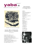 Yaba Edebiyat Dergisi Say: 96 Yaba Yaynlar