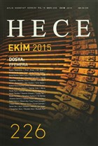 Hece Aylk Edebiyat Dergisi Say : 226 - Ekim 2015 Hece Dergisi