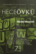 Hece yk Dergisi Say : 71 Ekim-Kasm 2015 Hece Dergisi