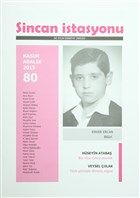 Sincan stasyonu ki Aylk Edebiyat Dergisi Say : 80 Kasm - Aralk 2015 Yazl Kat Yaynlar