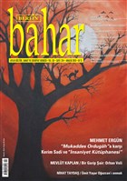 Berfin Bahar Aylk Kltr Sanat ve Edebiyat Dergisi Say : 214 Aralk 2015 Berfin Bahar Dergisi
