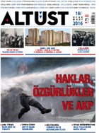Altst Dergisi Say: 18 / Ocak - Mart 2016 Altst Dergisi