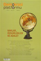 Haklar zgrlkler ve Adalet - Demokrasi Platformu Say: 37 Orion Kitabevi