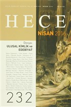 Hece Aylk Edebiyat Dergisi Say : 232 - Nisan 2016 Hece Dergisi