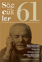 Szckler Dergisi Say : 61 Mays-Haziran 2016 Szckler Yaynlar