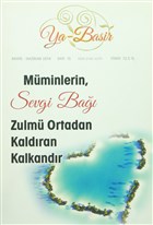 Ya-Basir  Say:15  Mays-Haziran 2014 Yeni Hayat Yaynclk