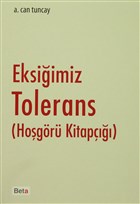 Eksiimiz Tolerans (Hogr Kitap) Beta Yaynevi