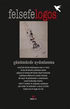 Felsefelogos Say: 62 2016/3 Felsefelogos