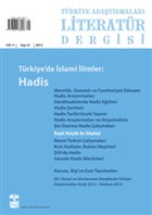 Trkiye Aratrmalar Literatr Dergisi Cilt 11 Say: 21 Bilim ve Sanat Vakf
