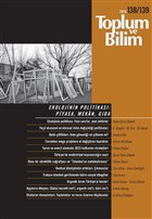 Toplum ve Bilim Say: 138-139 Yazarn Kendi Yayn