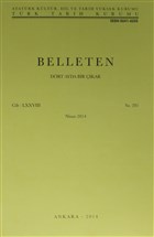 Belleten Say: 281 Cilt: 78 Nisan 2014 Trk Tarih Kurumu Yaynlar