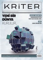 Kriter Aylk Siyaset Toplum ve Ekonomi Dergisi Say: 9 Ocak 2017 Kriter Aylk Siyaset Toplum ve Ekonomi Dergisi Yay