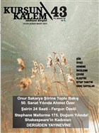 Kurun Kalem  Aylk Edebiyat Dergisi Say: 43 Ocak-ubat-Mart 2017 Kurun Kalem Edebiyat Dergisi