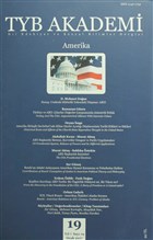 TYB Akademi Dergisi Say: 19 Ocak 2017 TYB Akademi Dergisi