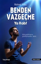 Benden Vazgeme Ya Rab! Hayykitap