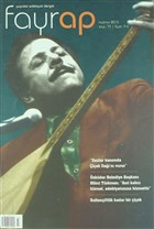 Fayrap Poplist Edebiyat Dergisi Say: 73 Haziran 2015 Fayrap Dergisi