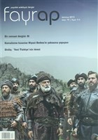 Fayrap Poplist Edebiyat Dergisi Say: 74 Temmuz 2015 Fayrap Dergisi