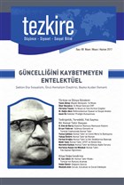 Tezkire Dergisi Say : 60 Nisan-Mays-Haziran 2017 Tezkire Dergisi
