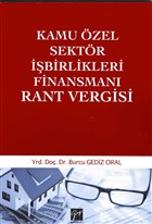 Kamu zel Sektr birlikleri Finansman Rant Vergisi Gazi Kitabevi