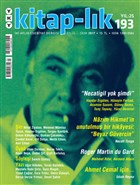 Kitap-lk Say: 193 ki Aylk Edebiyat Dergisi Eyll - Ekim 2017 Yap Kredi Yaynlar - Dergi