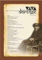 Drte Felsefe ve Bilim Tarihi Yazlar Hakemli Dergi Say: 11 Yl: 6 Drte Dergisi