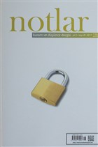 Notlar Kuram ve Dnce Dergisi Yl: 3 / Say: 8 / 2017 Notlar Dergisi