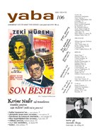 Yaba Edebiyat Dergisi Say: 106 Ocak-ubat-Mart 2018 Yaba Yaynlar