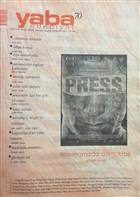 Yaba Edebiyat Dergisi Say: 70 Yaba Yaynlar