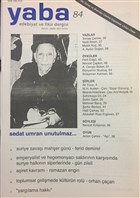 Yaba Edebiyat Dergisi Say: 84 Yaba Yaynlar