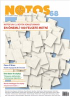 Notos yk Dergisi Say : 68 ubat - Mart 2018 Notos yk Dergisi