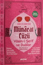 Mnacat Cz Yasini erif ve Dualar  (Orta Boy Kod: 167 Farkl Renklerde) Ayfa Basn Yayn