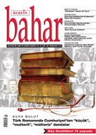Berfin Bahar Aylk Kltr Sanat ve Edebiyat Dergisi Yl: 23 Say: 242 Nisan 2018 Berfin Bahar Dergisi