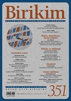 Birikim Aylk Sosyalist Kltr Dergisi Say: 351 Temmuz 2018 Birikim Yaynlar