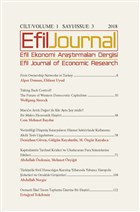 Efil Ekonomi Aratrmalar Dergisi; Cilt: 1 Say: 3 Efil Journal Dergisi