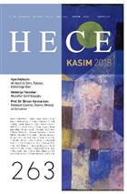 Hece Aylk Edebiyat Dergisi Yl: 22 Say: 263 Kasm 2018 Hece Dergisi