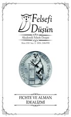 Felsefi Dn Akademik Felsefe Dergisi Say : 11 Ekim 2018 Pinhan Yaynclk